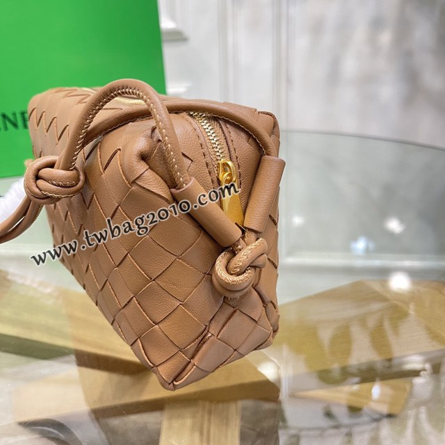 Bottega veneta高端女包 98090 寶緹嘉新款編織小方包 BV經典款編織小號肩背女包  gxz1312